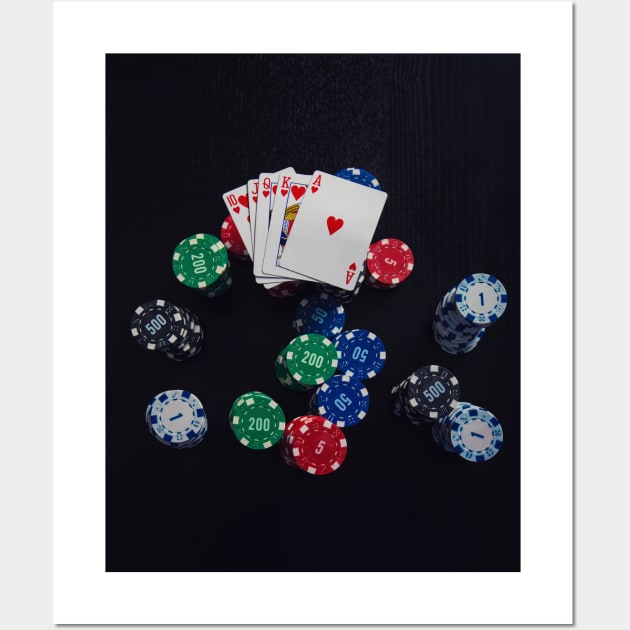 royal flush Wall Art by 1STunningArt